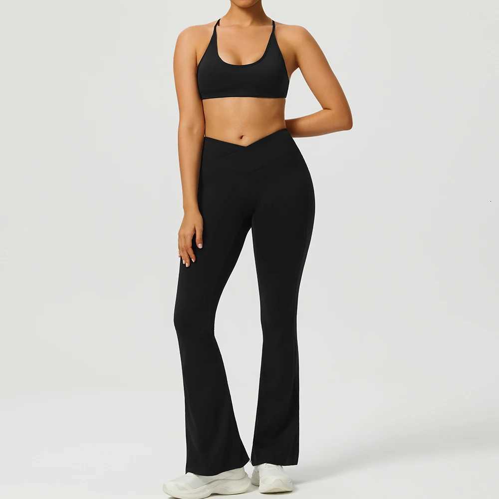 2 Pieces Yoga Suit for Womens Fitness European and American Gym Clothes Quick-dry Sports Bra Matching Pants Shorts Workout SetT251211