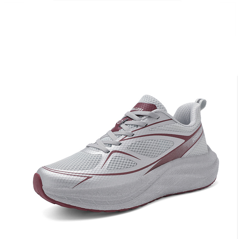 New Design Shoes Sports Running Shoes 2025 Summer New Breathable Couple Mesh Shoes Soft Sole Durable Cushioning Daily Versatile Casual Shoes free ship