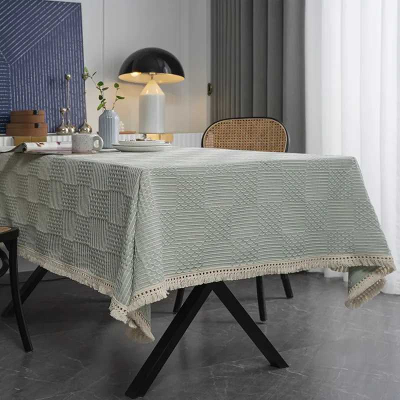 Modern Cotton Linen Tablecloth Home Decoration Tablecloth Wedding Decoration Tablecloth H251211