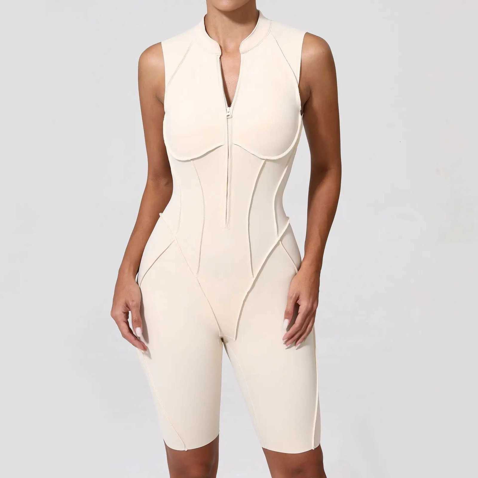 New Yoga Suit Short Sleeve Zipper Sports Clothing Fitness Suits Women Dance Running Training Clothing Gym Push Ups Yoga Suit SetT251211