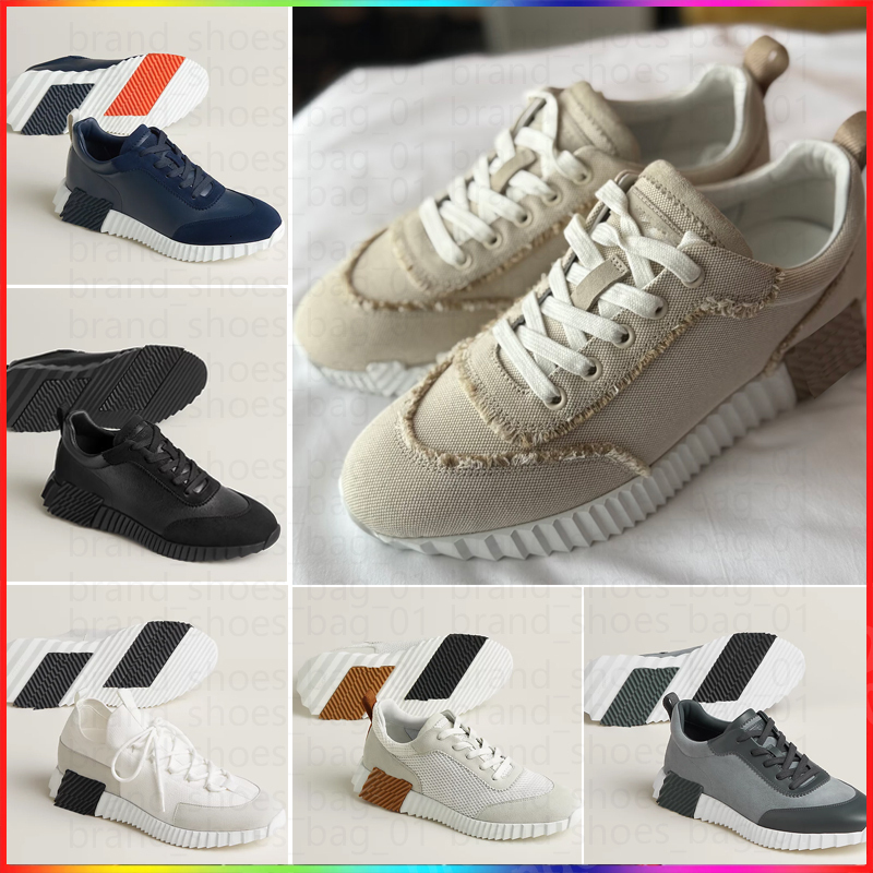 bouncing sneakers designer suede casual shoes trainers breathable mesh running shoe men bounce sneaker women sneaker nonslip rubber sole flat trainer h word 4c9