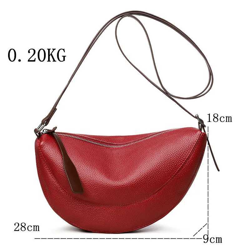 Wen Genuine Leather Handbags Designer Fi Daily Use Purse Fem Shoder bags Luxury Brand Cowhide Ladies Messenger Bags Y251211