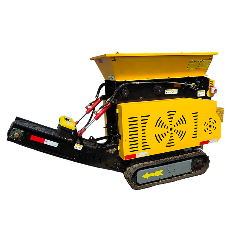 2025 Model Tracked Mini Crusher | Self-Propelled Portable Solution for Concrete, Rock & Aggregate
