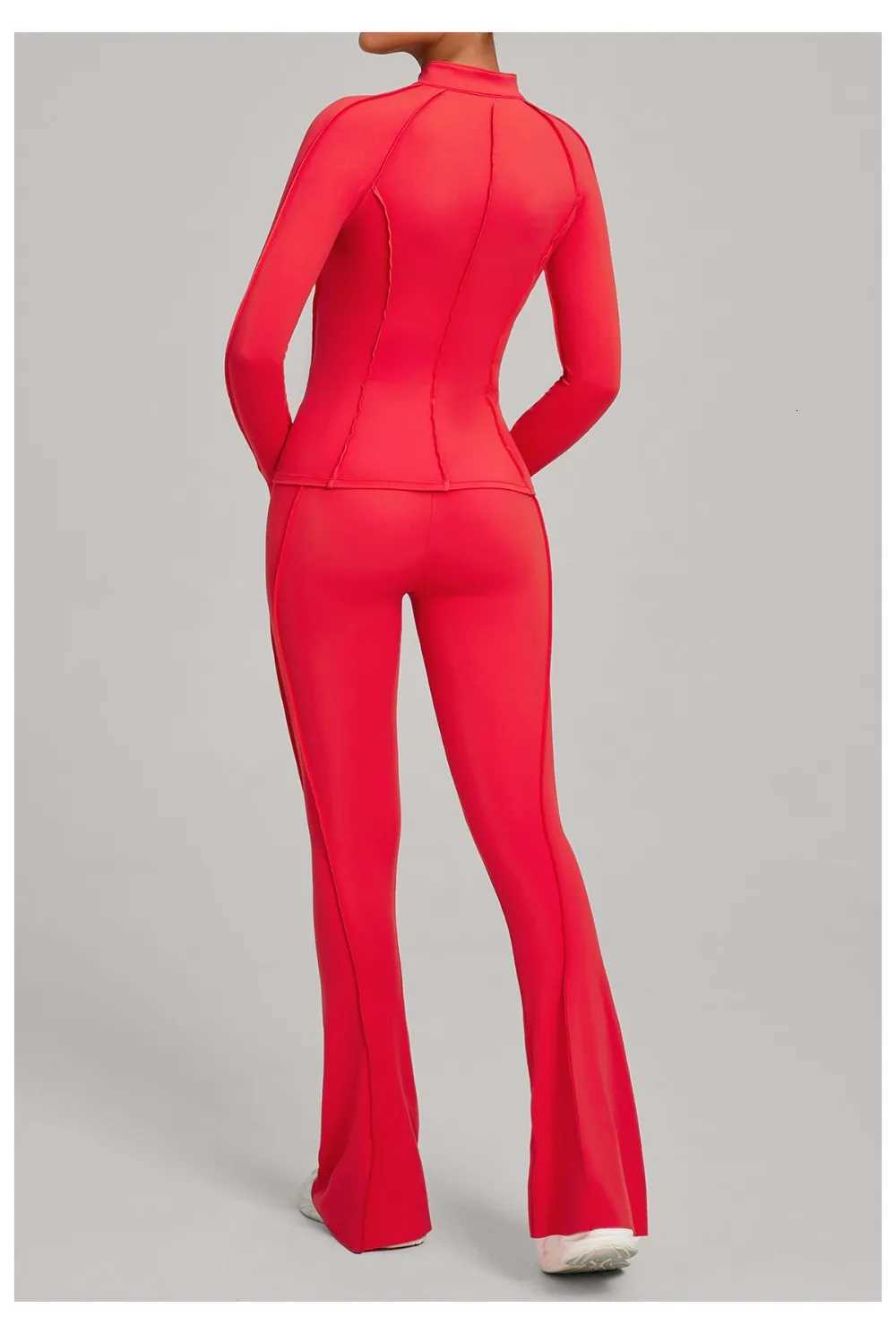 Zipper Coatbraspants Gym Casual Yoga Set for Women Outdoor Running Fitness Outfit Autumn Winter Tight Sports Three-Piece SuitsT251211