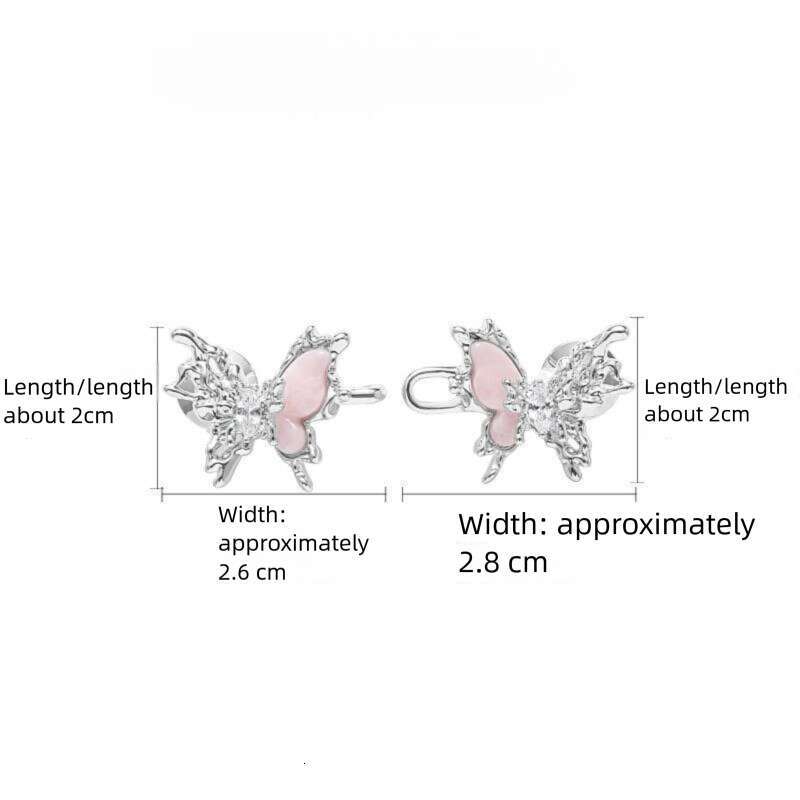 DHcollections Original Pink Butterfly Buckle Jeans Reducer Tightening Artifact Exquisite Girl Waist Accessories Wholesale