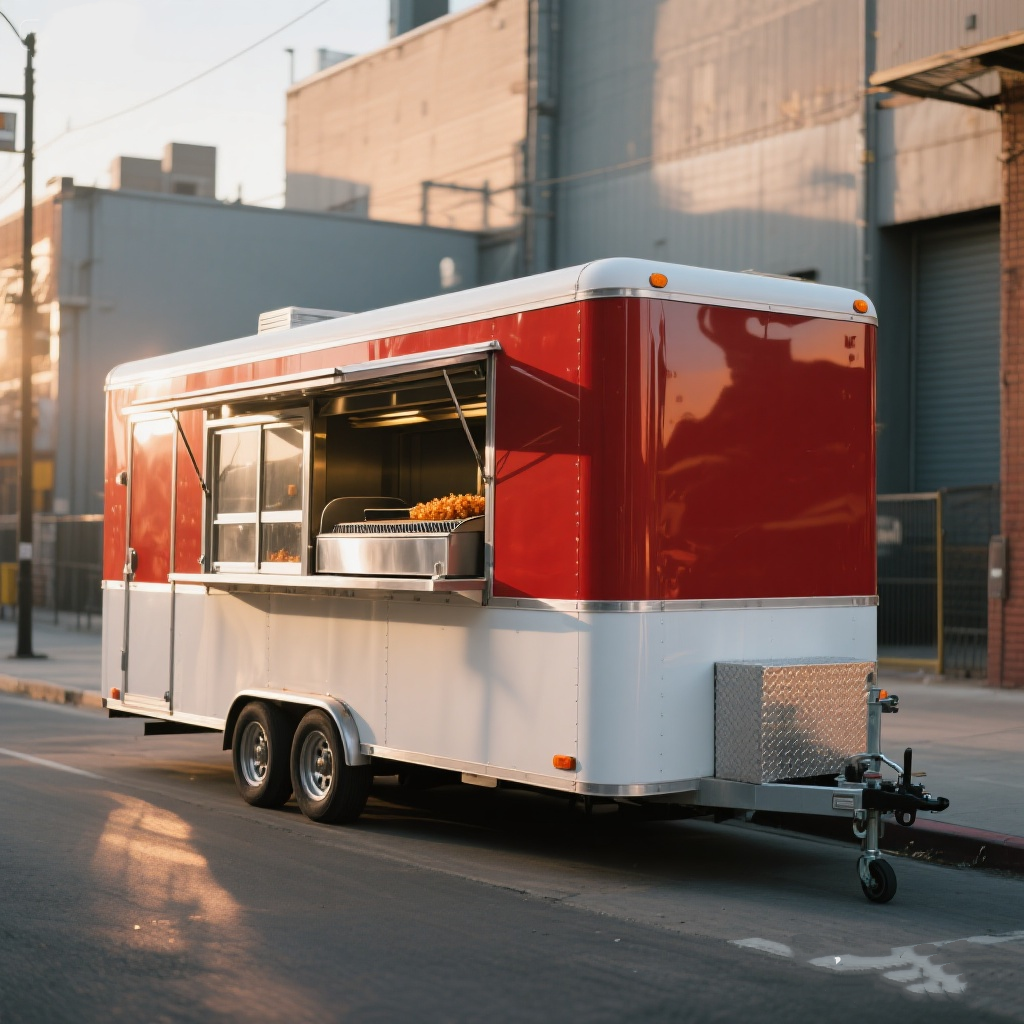 Mobile Hot Dog Concession Trailer Small Snack Food Cart Catering Vending Truck for Fast Food Street Business