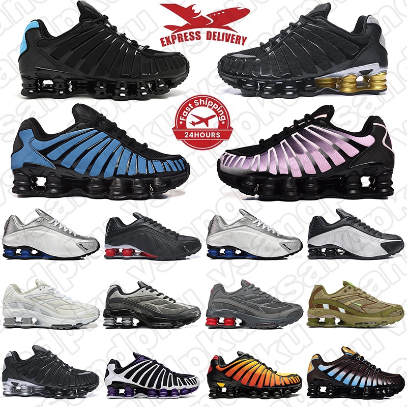 Free shipping designer sneakers Men Women casual shoes shox shoxs tl for Mens Womens White Blue Breathable Outdoor Sports Sneaker 36-46
