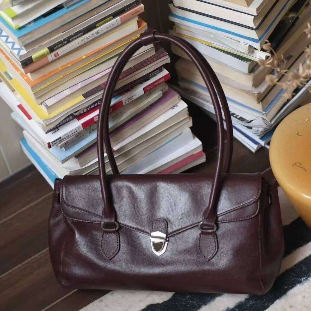 Luxury bag designer shoulder bag handbag Hobo bag design personalized top-level cowhide retro armpit new niche design soft leather large capacity high