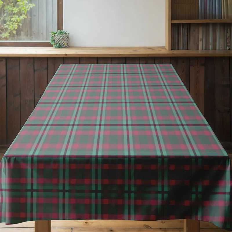 High Quty Plaid Tablecloth Perfect for Dining Room Decoration Red/Green Checkered Fabric 100 Cotton Machine Washable Medium H251211