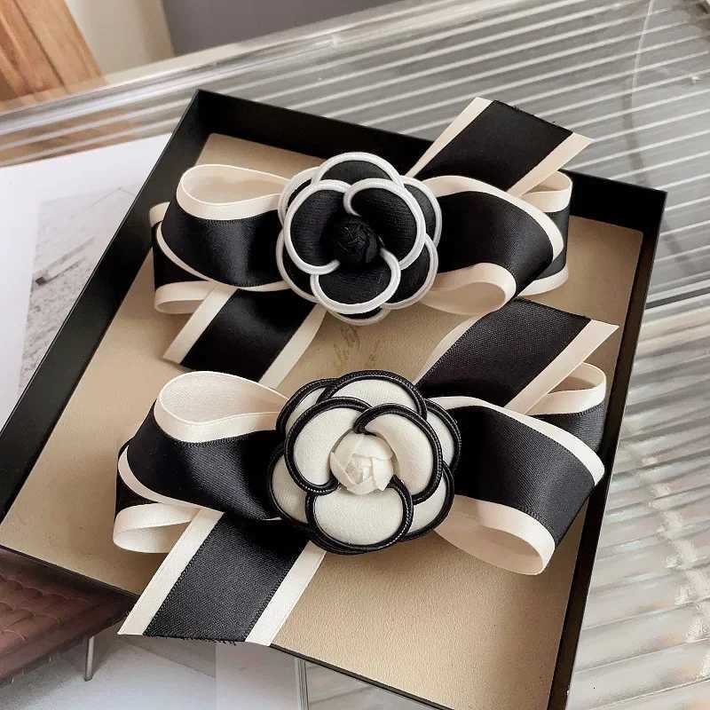 Vintage lia wer Hair Clip for Wen Girls Korean Fashion Hairpin Fabric Bow piece Elegant Heaear Hair Accories Y251210