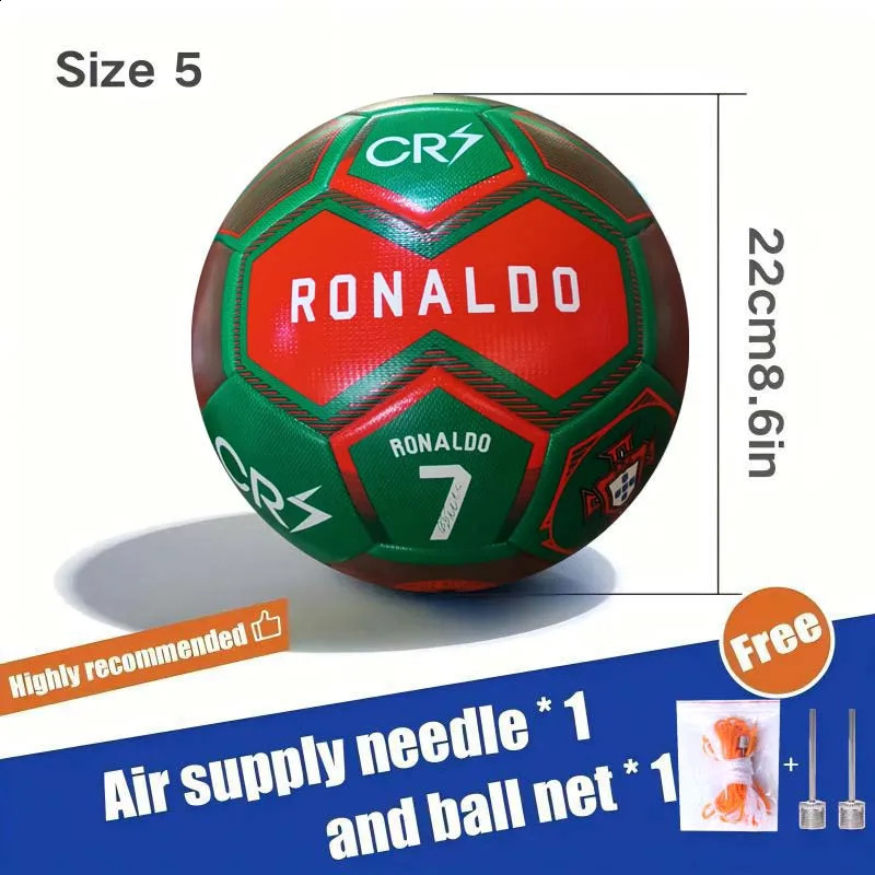 High Quality Soccer Balls Official Size 4/5 Pu Material Seamless Goal Team Outdoor Match Game Football Training Ballon De Foot 251210