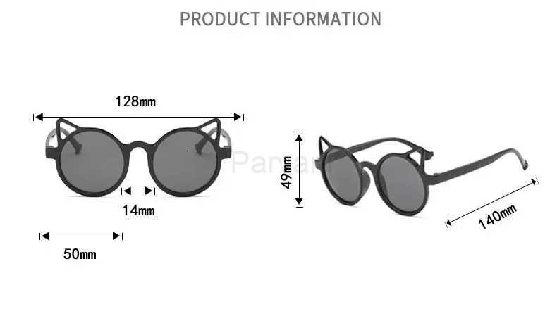 Sanrio Girls Boys Cute Animal Cartoon Ears Sunglasses Outdoor Sun Protection Children Lovely Vintage Sunglasses Protection Classic Kids H2512111 - view 7