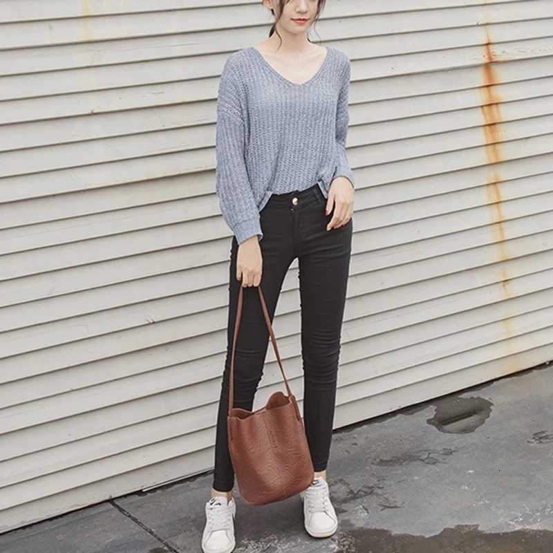 New Tide Solid Oil PU Material Small Fairy Bag Bucket Bag Casual Wild Single Shoder Ladies Crossbody Messenger Bag Y251211