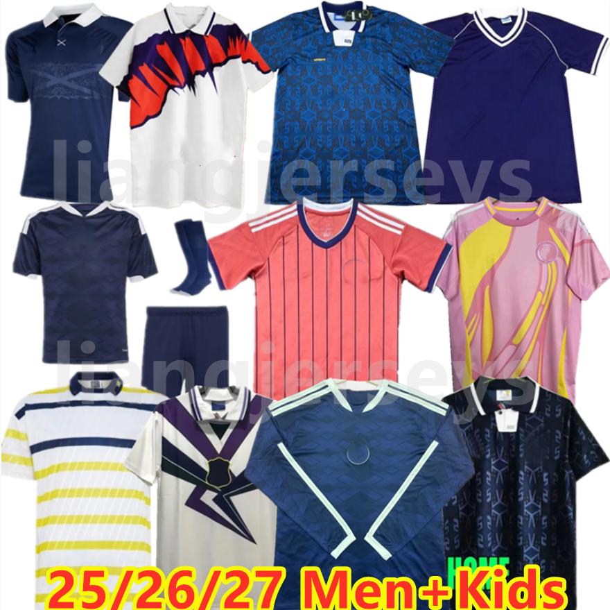 16-4XL 25 26 27 Scotland Retro Soccer Jerseys 150TH Jerseys ROBERTSON McGREGOR SHANKLAND FORREST MCGINN FINDLAY uniform men's and women's children's set football shirt