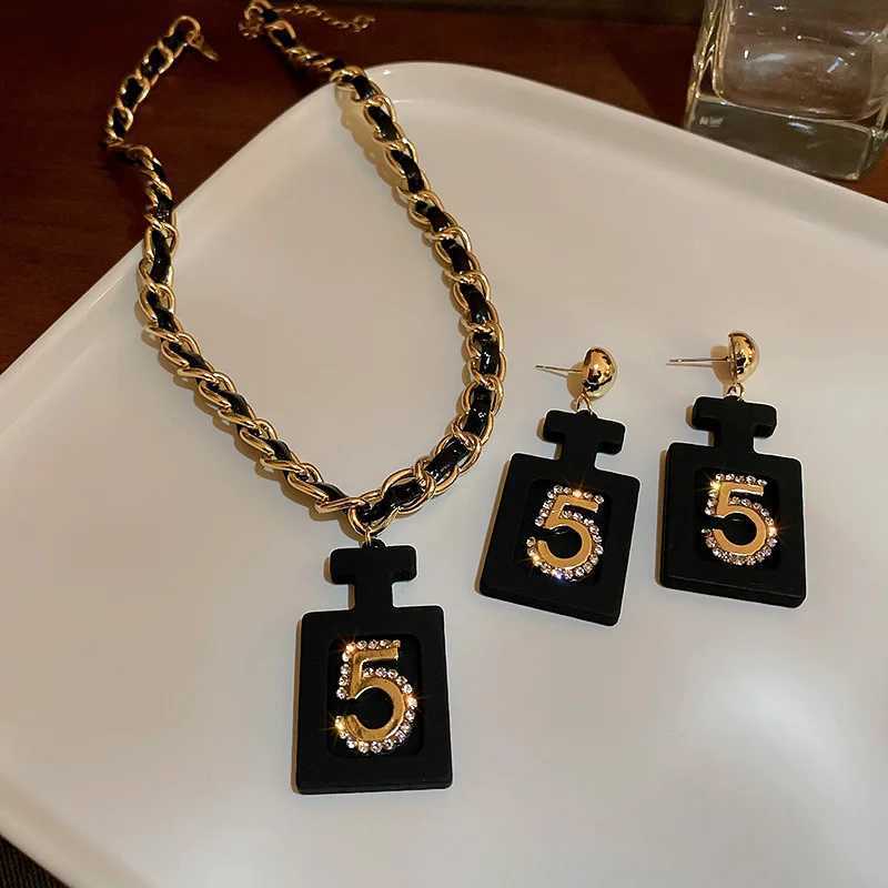 Crystal Earrings for Wen Ins Style Necklace Designer Y251210