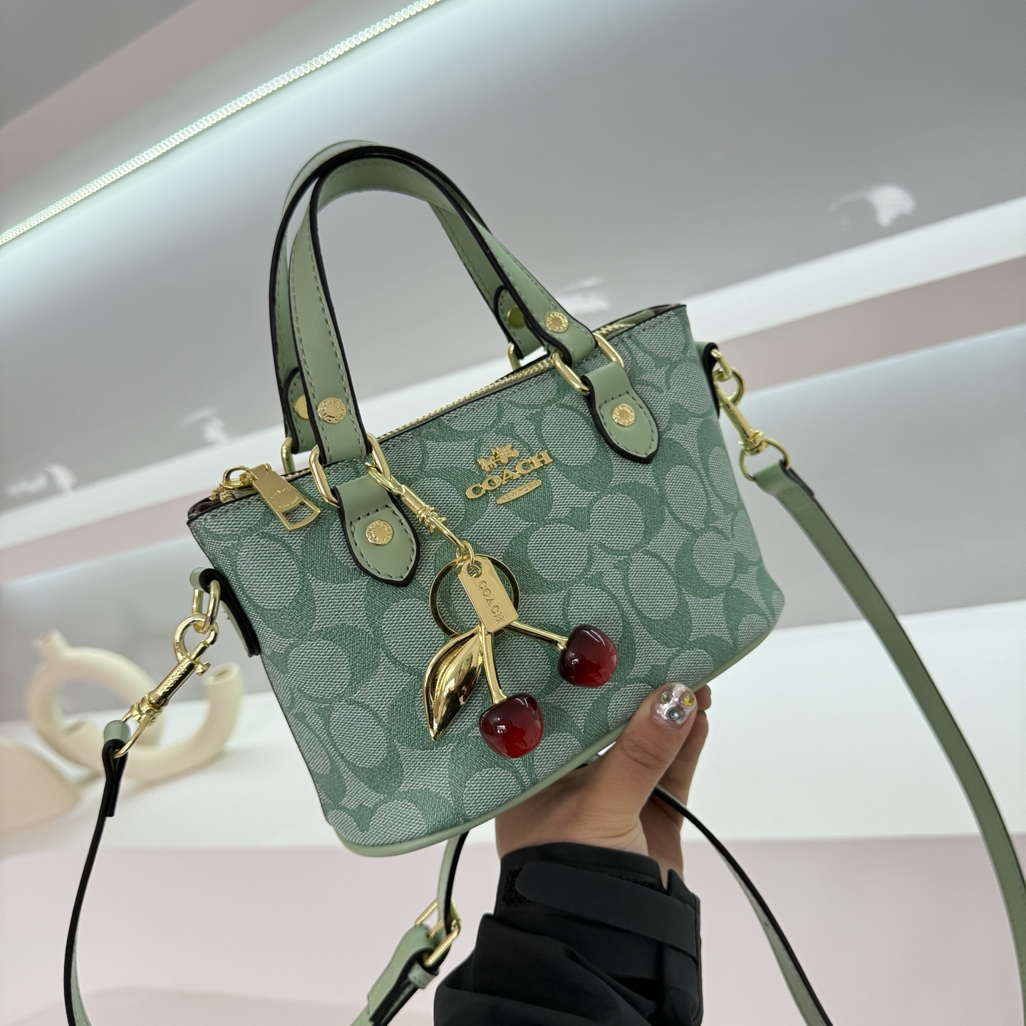 Trendy Classic Multicolor Signature Mini Tote bag shoulder crossbody bag With Top Handle & Adjustable Strap, Perfect For Commuting, Shopping, Parties, Dating,Travel