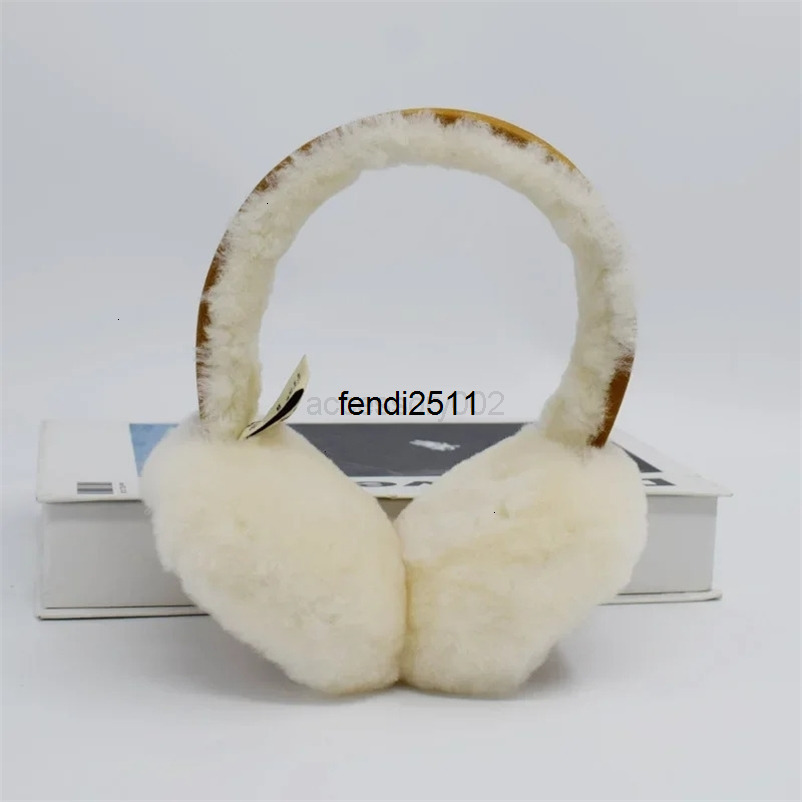Ear Muffs Ear Muffs wool earmuffs warm winter sheepskin earmuffs for men soft warm solid earmuffs outdoor cold protection earmuffs