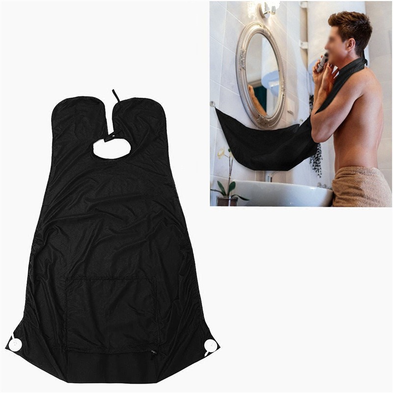 2 Anti-Spill Beard Aprons - Convenient for precise trimming, leak-proof design, adjustable size