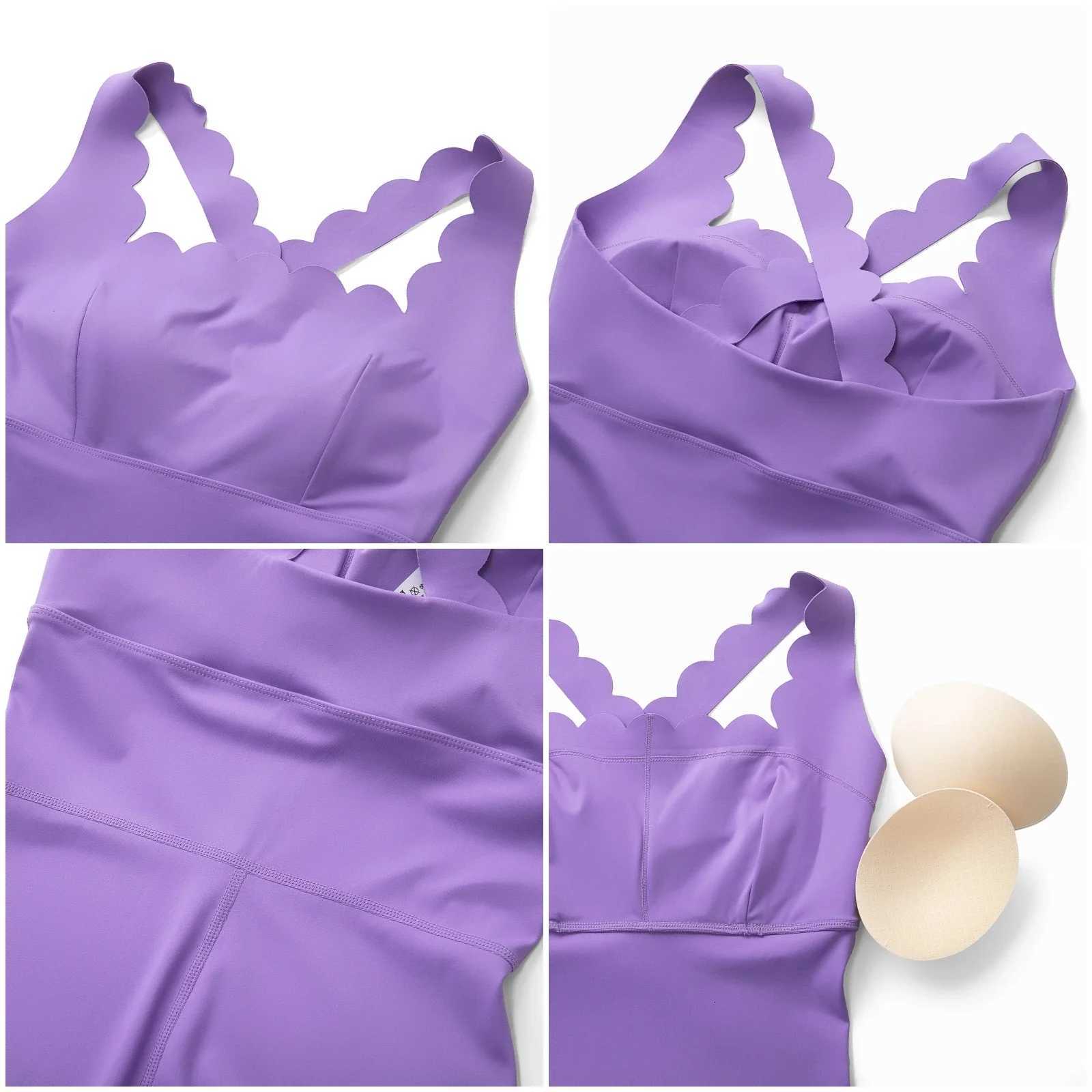 One-Piece Yoga Jumpsuit Women Gym Running Suit Super Soft Slim Fit Fitness Onesie Breathable High Stretch Workout Clothes TightsT251211