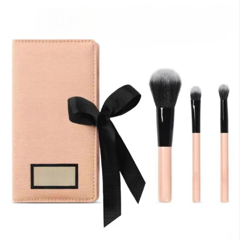 Luxury makeup brushes set lovely pink velvet jewelry box makeup boxes cases powder lip brush kit with bag retro vintage make up earrings storage boxes case