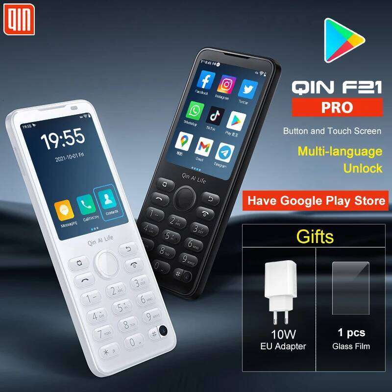 Renowned brand designer's new Qin F Pro smart touch screen WiFi inch GB Bluetooth global universal mobile phone