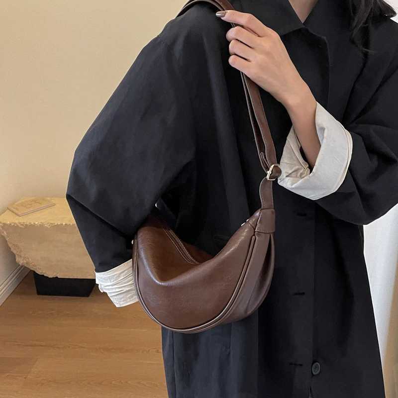 PU Solid Large Capacity Shoder Bags Zipper High Quality Backpack for Wen 2024 Designer Style Fi Tote Bolsas De bro Y251211