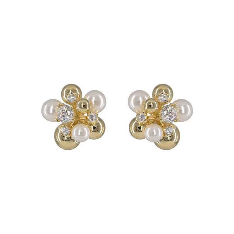 New Design Zircon wer Ball Metal Earrings Elegant Accories For Wens and Girls at Christmas Parties 2025 Fashion Jewelry Y251210