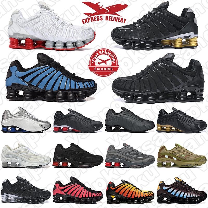 Free shipping designer sneakers Men Women casual shoes shox shoxs tl for Mens Womens White Brown Breathable Outdoor Sports Sneaker 36-46