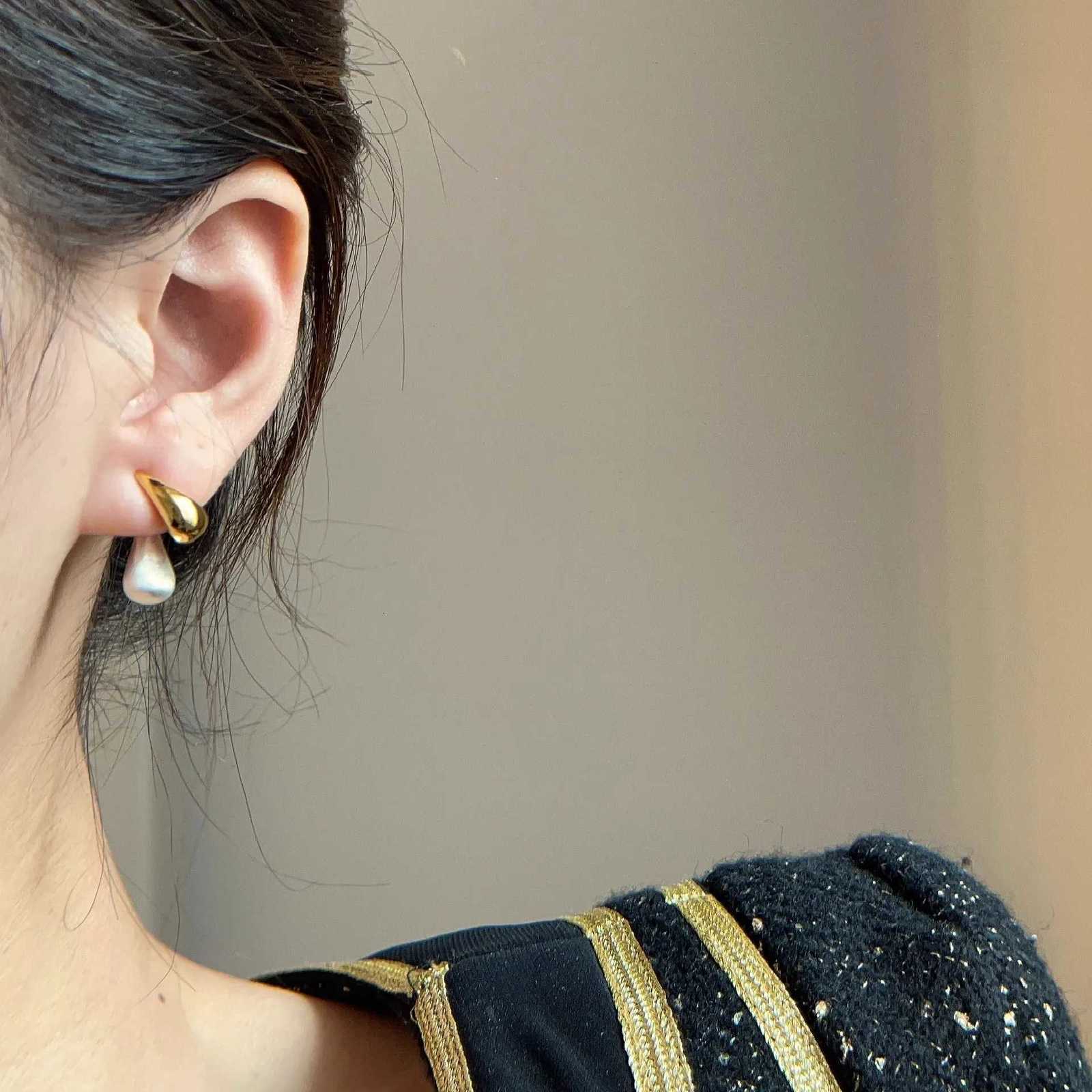 XIYA French Waterdrop Ear Stud New Year Earrings For Wen Girl Vintage Fashion Jewelry Party Vntine Gift Y251210