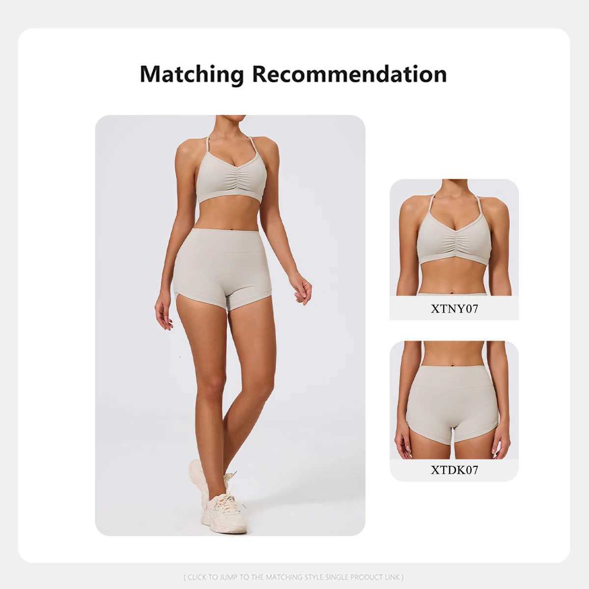 Hearuisavy 1/3PCS Woman Tracksuits Sport Pant Sets Female Push Up Workout Bra Fitness Yoga Top Running Cycling Breathable ShortsT251211