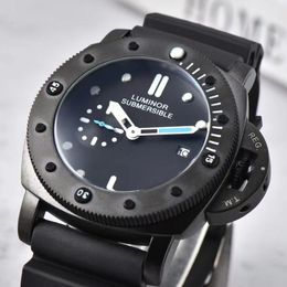 New Stealth series sports diving men's watch gift for boyfriend PAM01229 black disc rubber 01