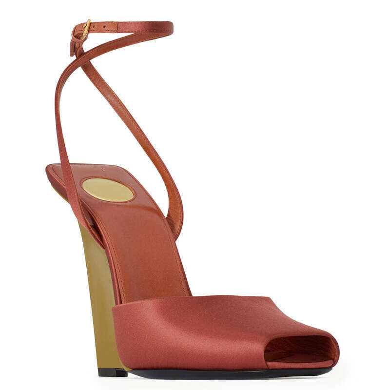 Designers sandals platform heel shoes for womens cowhide Stone pattern Patent Leather 13cm high heel designer shoe Narrow Band open toe sandal
