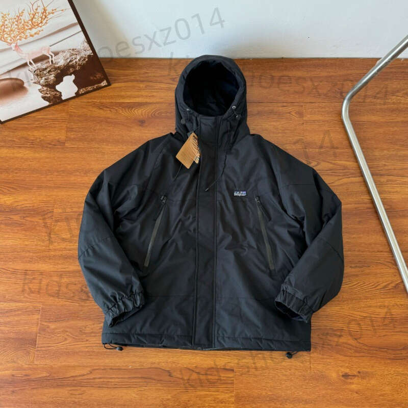 Patagonia Jacket Hoodie Patagonialy Coat Cotton Jacket Windproof Waterproof Thickened Warm Teflon Clothing Outdoor Unisex Trendy Kids Clothes Size M-xxxxl