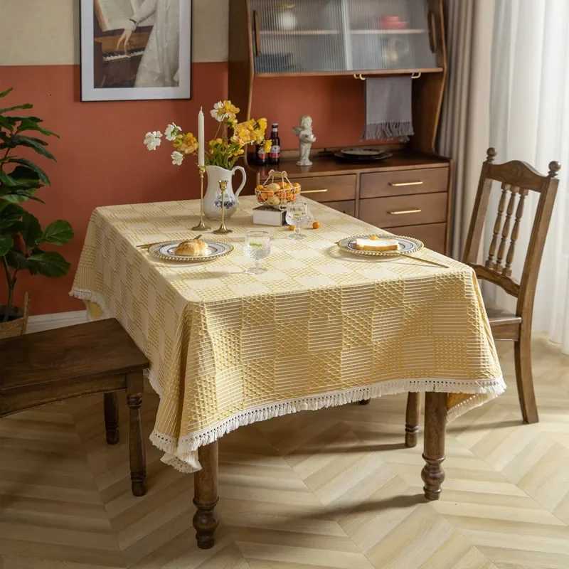 Modern Cotton Linen Tablecloth Home Decoration Tablecloth Wedding Decoration Tablecloth H251211