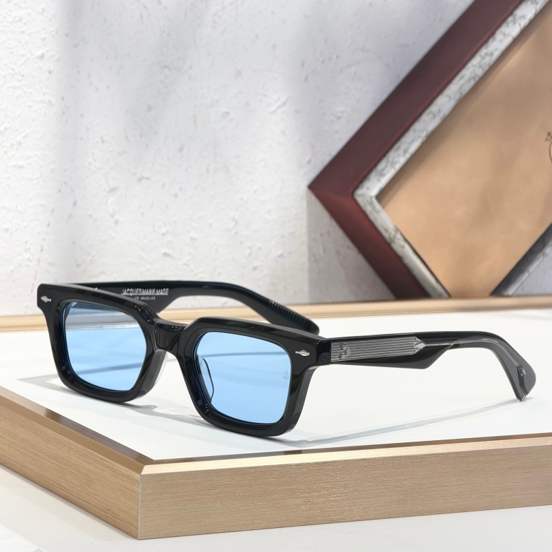 New J M M CASABLANCA Sunglasses TOP Quality Designer Sunglasses Fashion Retro Square Acetate Frame UV400 Luxury Classic Eyeglassss With Original Box Size 49-23-146