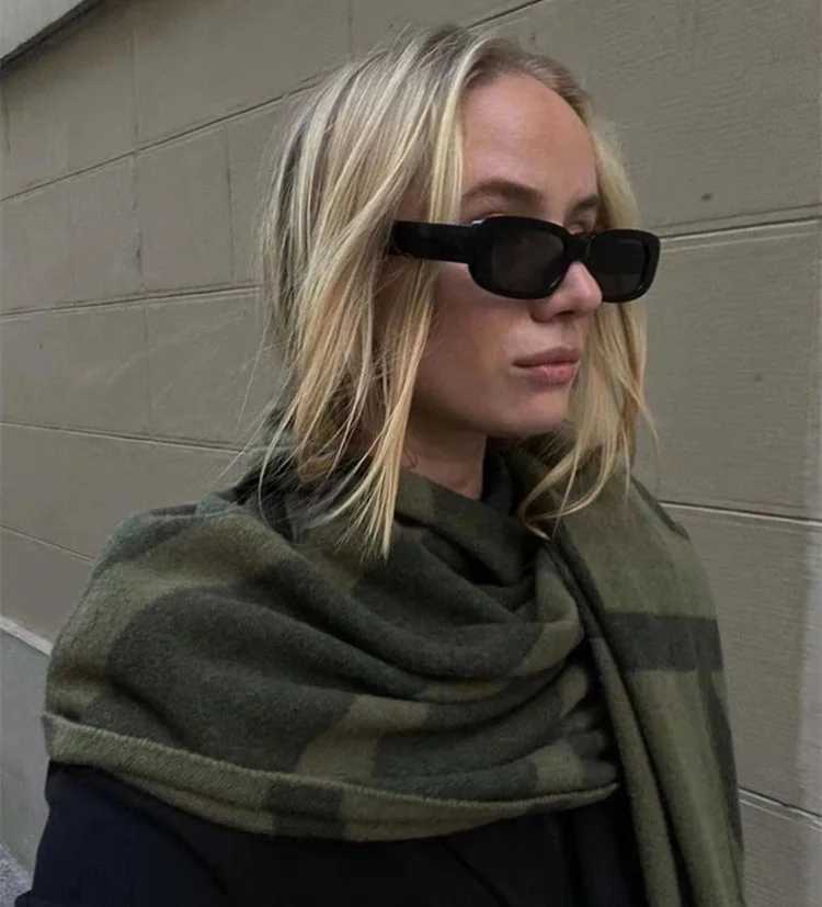 Luxury Cashmere Scarf Large Letter Winter Warm Shawl And Wrap Bandana Pashmina Long Female Foulard Thick Blanket Hairy Bufanda Y251211