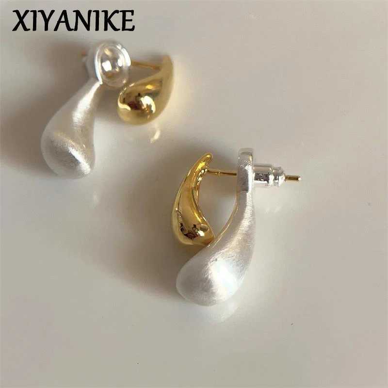 XIYA French Waterdrop Ear Stud New Year Earrings For Wen Girl Vintage Fashion Jewelry Party Vntine Gift Y251210