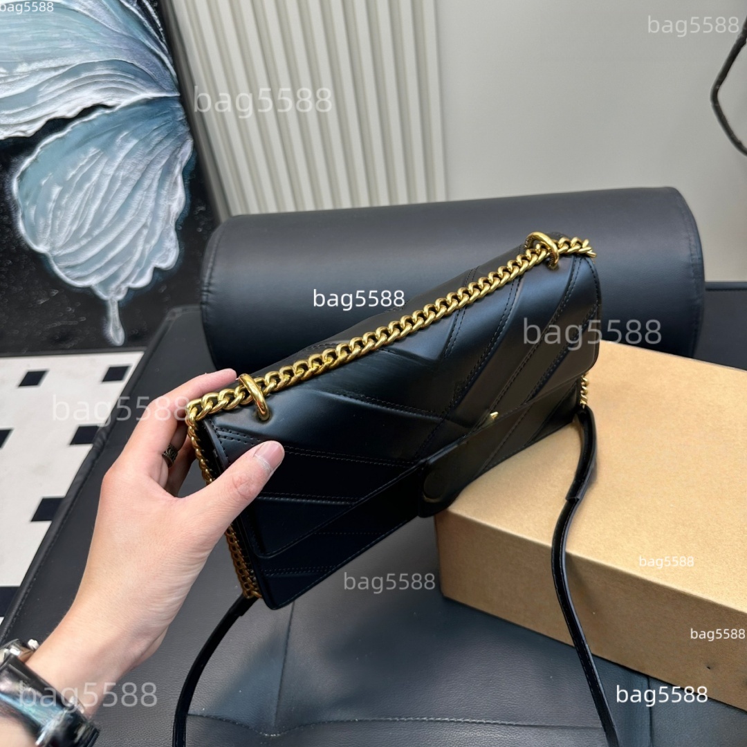 Mirror Quality Evening Designer Flap Tweed Puff Bird Logo Leather Pinkoos Womens Luxury Adjustable Chain Crossbody Bag