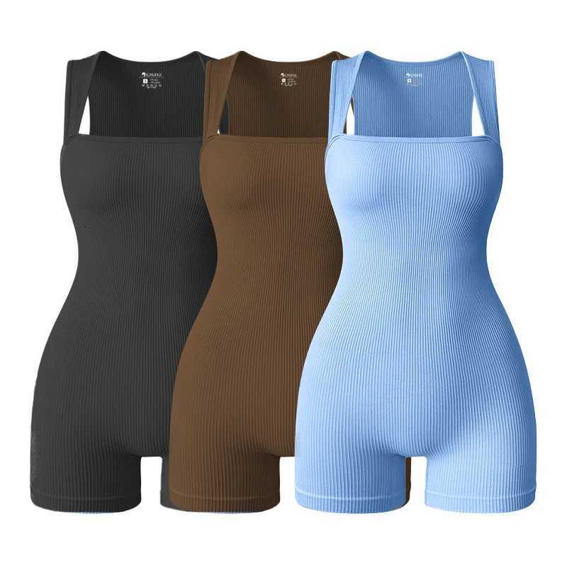 Womens Backless Sleeveless Bodycon Streetwear Romper Playsuit One Piece Fashion Fitness Yoga Quick Drying Breathable JumpsuitsT251211