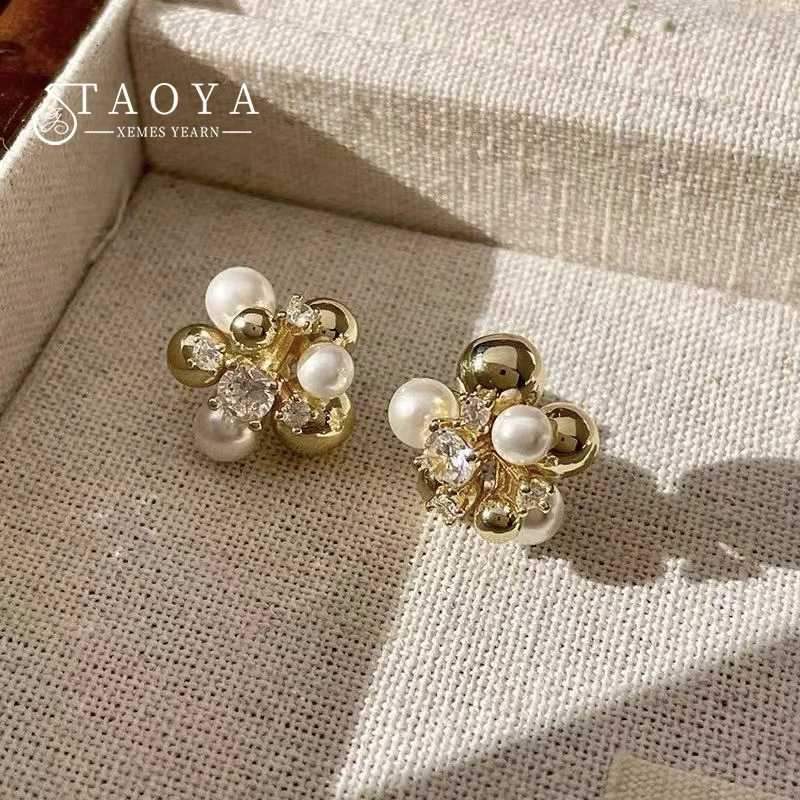 New Design Zircon wer Ball Metal Earrings Elegant Accories For Wens and Girls at Christmas Parties 2025 Fashion Jewelry Y251210