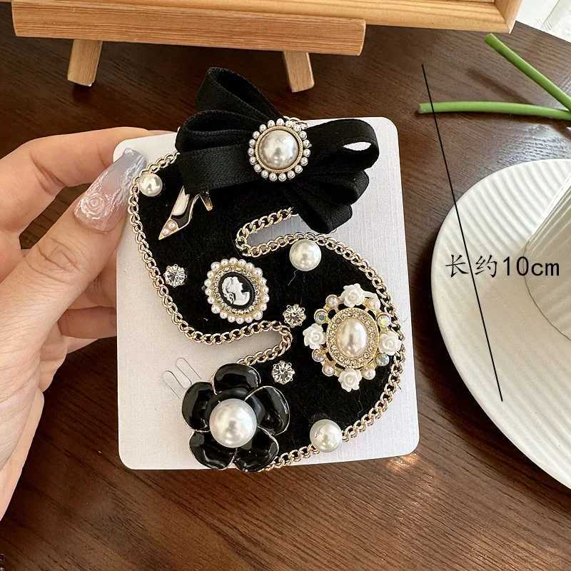 Korean Fashion Fabric Bow Brooches for Wen Rhinestone Pearl wer Corsage Elegant Lel Pins Luxry Jewelry Gifts Y251210