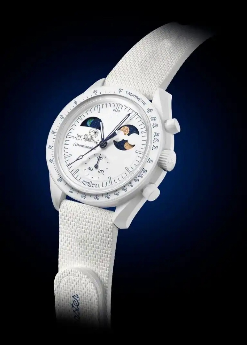 MISSION TO EARTH PHASE Mens Watches Full Function Quarz Chronograph Watch Mission To Mercury 42mm Nylon Luxury Watch Limited Edition Master Wristwatches 26