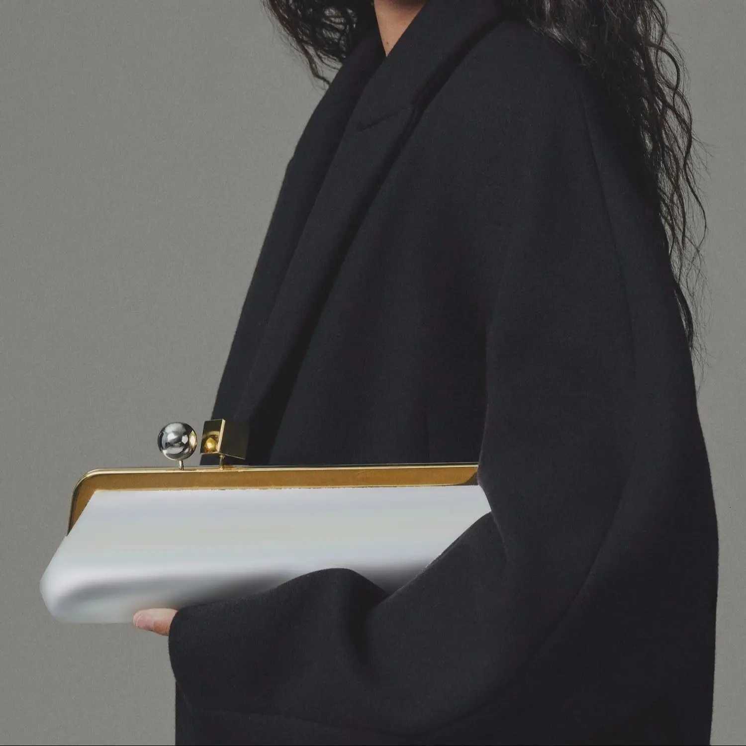 Lg Cluh Bag with Removable Shoder Strap Wens Fiable Baguette Bag Luxury Designer Clip Handbag Purses for Ladies Y251211