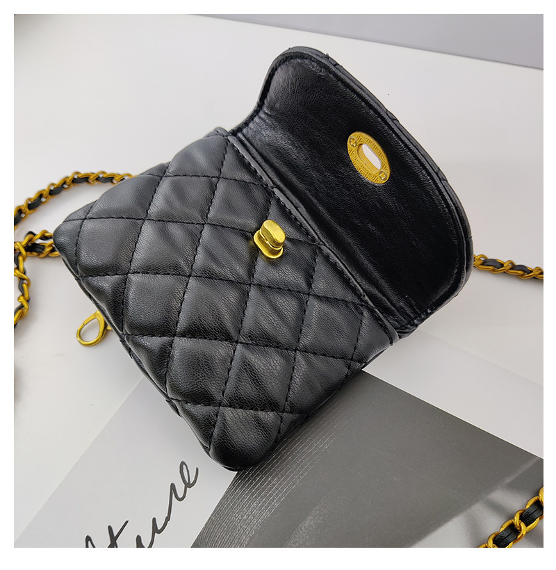 Douxlihm Free Shipping New Designer Bag Sheepskin Gold Ball Waist Bag For Womenwaist Chain Decoration For Pants