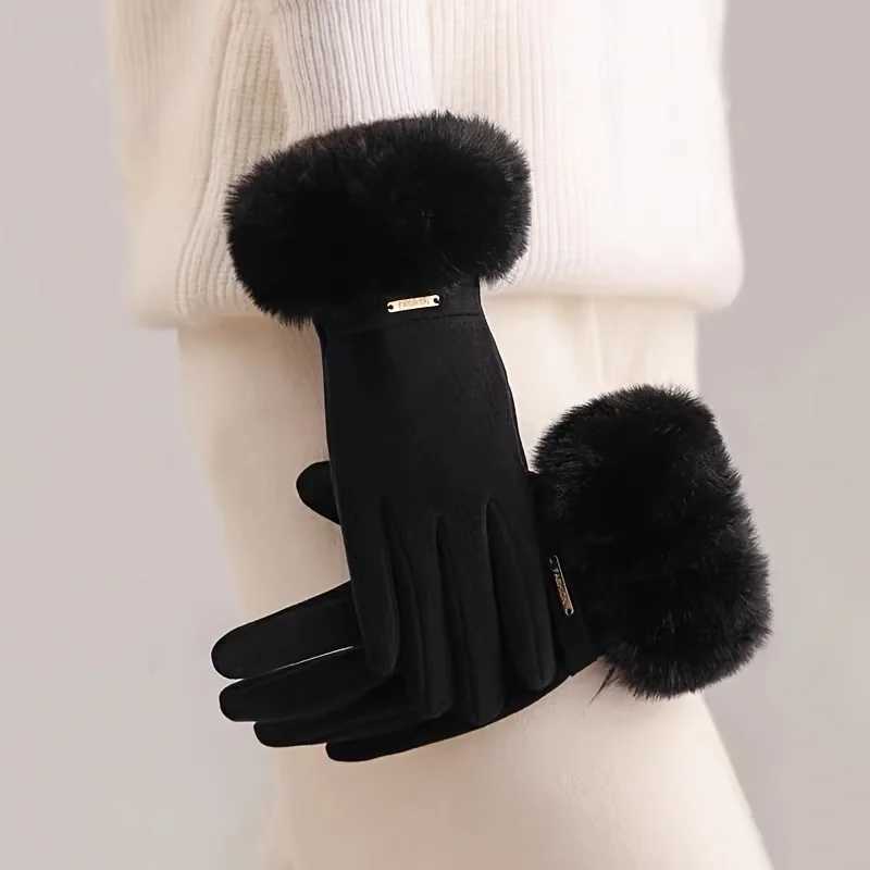 Winter Warmth Touch Gloves Waterproof Soft Fleece Lined Touchscreen Compatible for Cold Weatherand Everyday Use Y251211