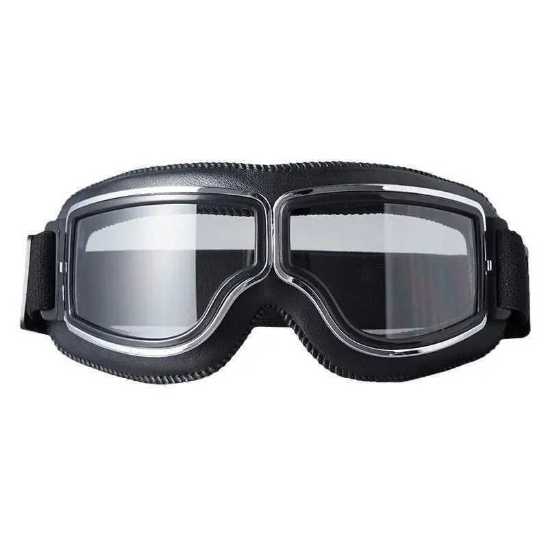 Retro Glasses Motorcycle goggles Metal Goggles Motorcycle Fit Protection Biking and Outdoor Adventures European Vintage Design G251212