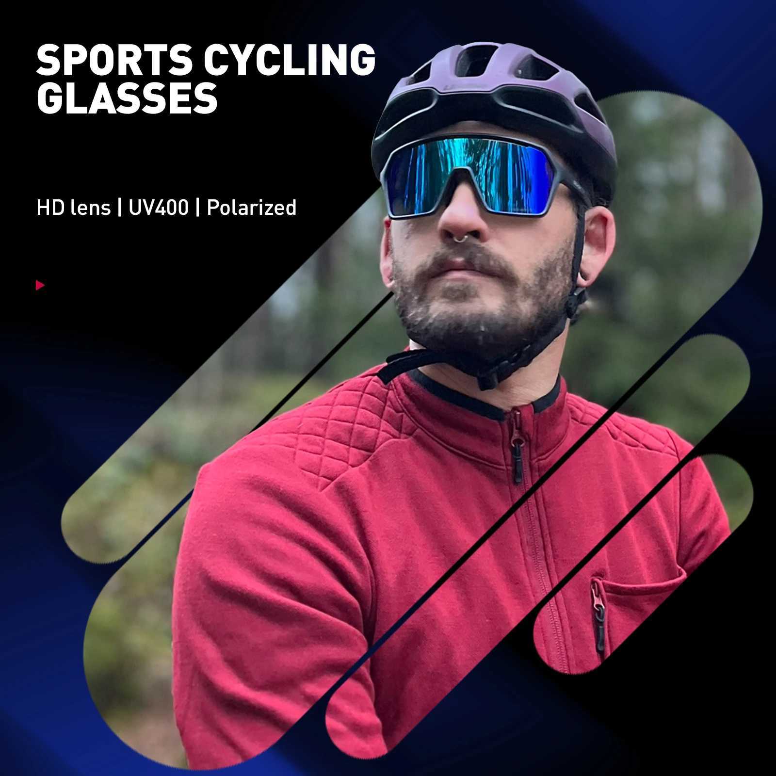 SCVCN Polarized Sunglasses Cycling Glasses Fashion for Men Photochromic Women Bike Road Bicycle Eyewear Cycle Goggles UV400 MTB G251212