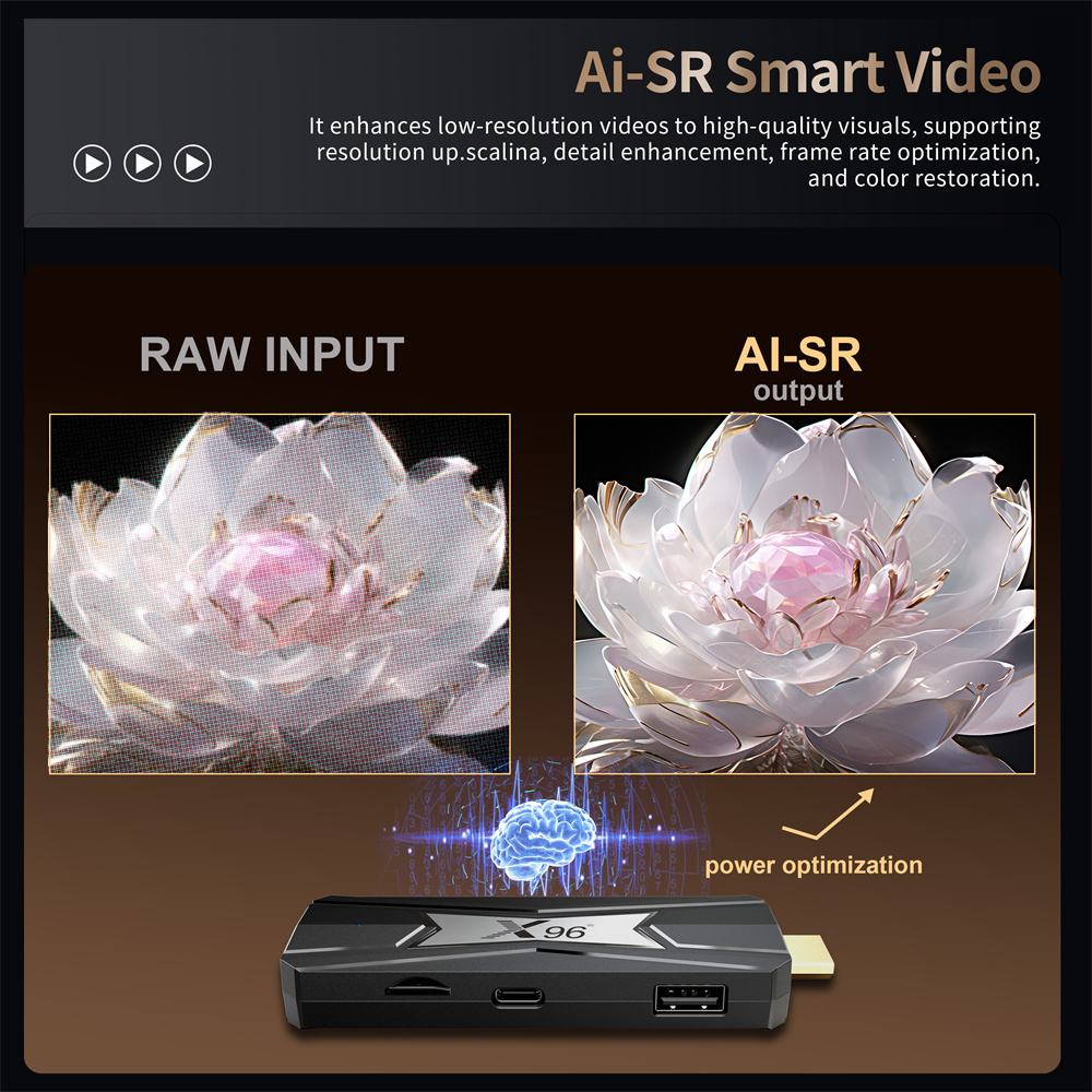 X96 NEO TV Box 4k Android 14 S905x5m 2GB RAM 16gb ROM Dual Wifi Smart TV Stick Android Box Set Top Box