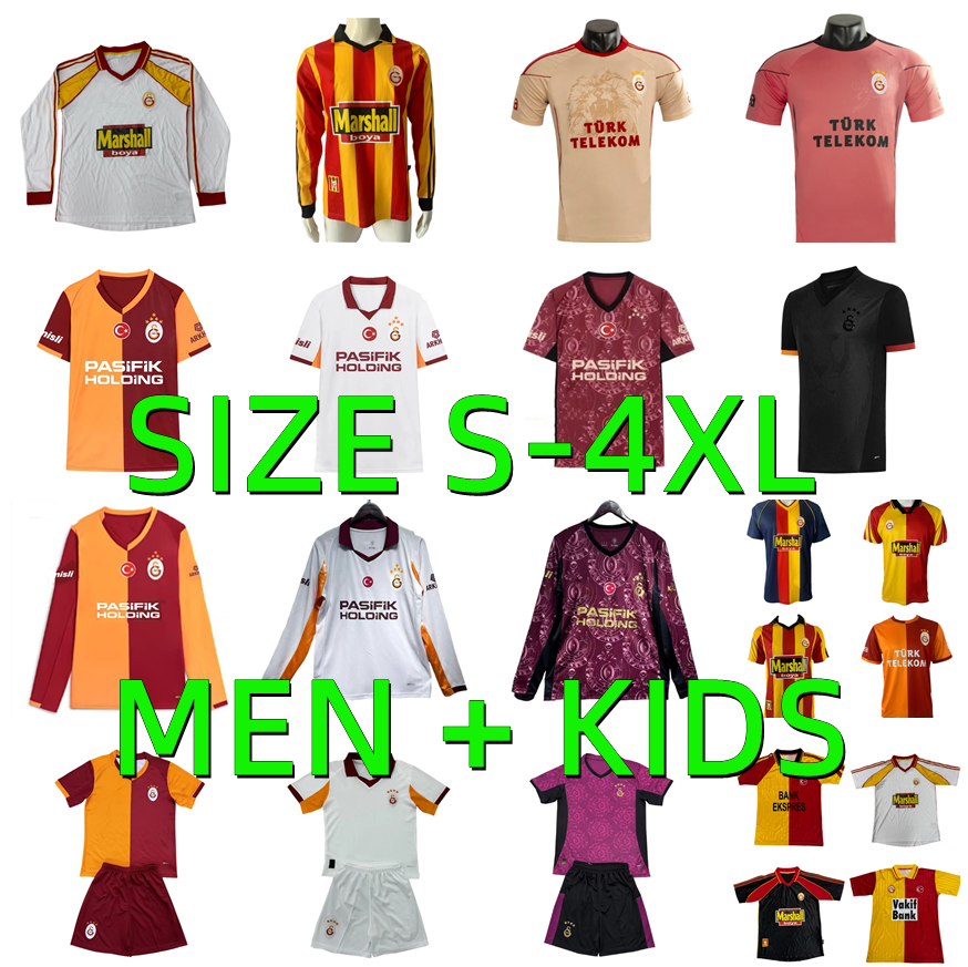 2025 2026 Galatasaray ICARDI Soccer Jerseys 1998 1999 2000 10 11 13 14 Retro ZANIOLI MERTENS HAGI MORATA OSIMHEN BAKAMBU 25 26 Men kids football shirt maillots de foot