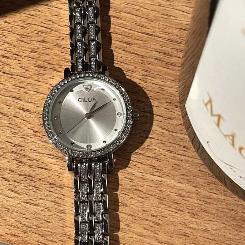 CILOA bracelet watch female 2025 new round gift brand authentic blue high quality casual waterproof quartz watch ladies watch Y251212